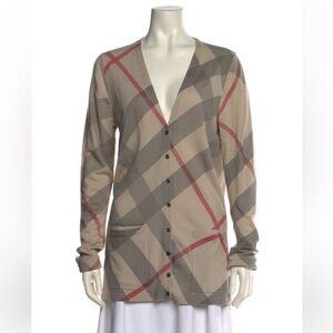 Burberry Brit Merino wool Plaid Sweater